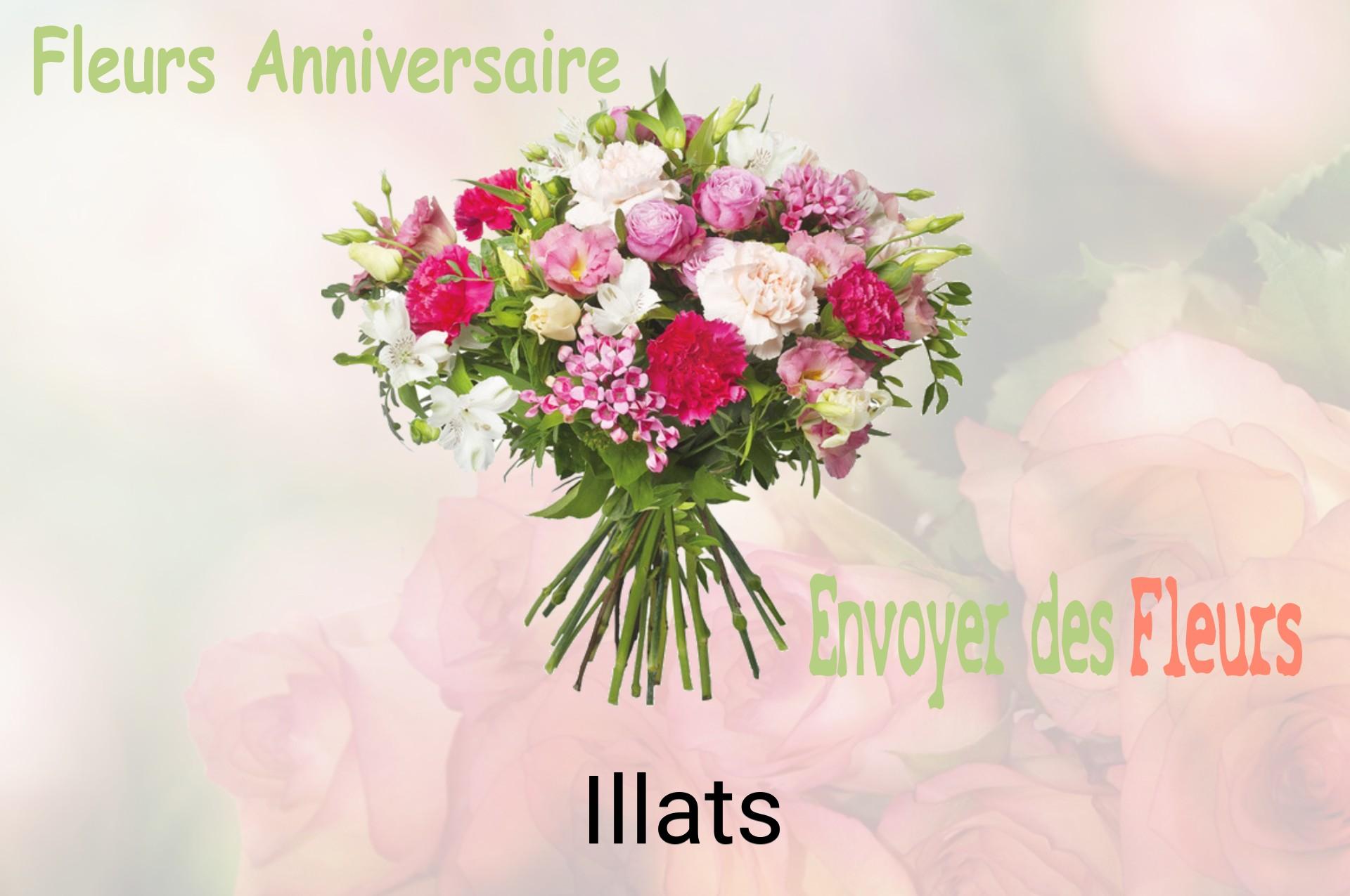Bouquet de fleurs d’anniversaire livré à Illats